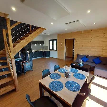 בקתה Osada Orlica Klimatyczne Z Widokiem Na Gory I Termalnym Sauna Jacuzzi 4 Km Od Zieleniec Arena Lasowka