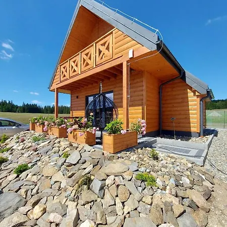 샬레 Osada Orlica Klimatyczne Z Widokiem Na Gory I Termalnym Sauna Jacuzzi 4 Km Od Zieleniec Arena Lasowka