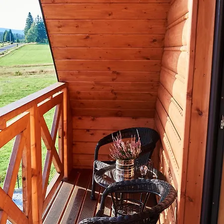 בקתה Osada Orlica Klimatyczne Z Widokiem Na Gory I Termalnym Sauna Jacuzzi 4 Km Od Zieleniec Arena Lasowka