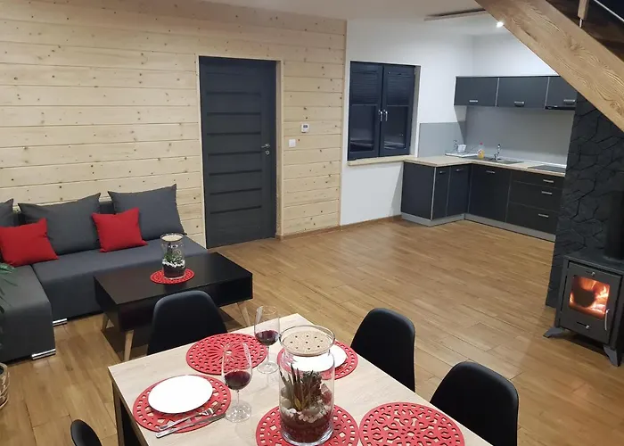 Osada Orlica Klimatyczne Z Widokiem Na Gory I Termalnym Sauna Jacuzzi 4 Km Od Zieleniec Arena Chalet Lasowka