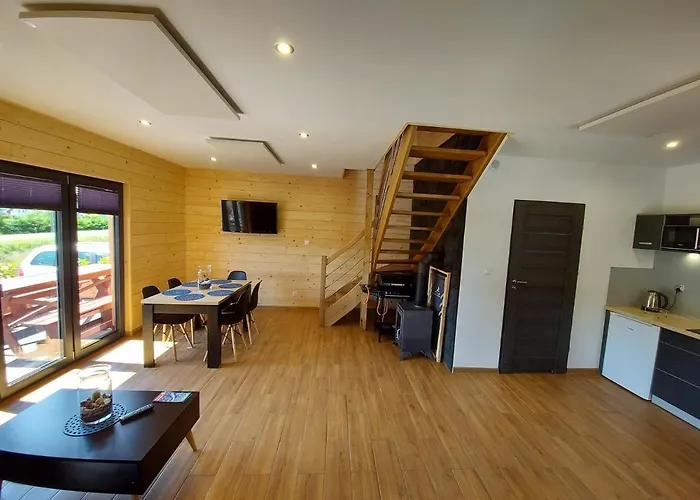 샬레 Osada Orlica Klimatyczne Z Widokiem Na Gory I Termalnym Sauna Jacuzzi 4 Km Od Zieleniec Arena