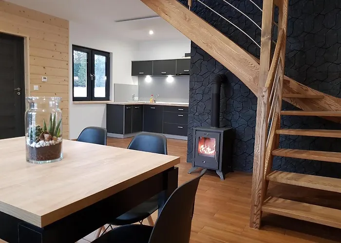 샬레 Osada Orlica Klimatyczne Z Widokiem Na Gory I Termalnym Sauna Jacuzzi 4 Km Od Zieleniec Arena