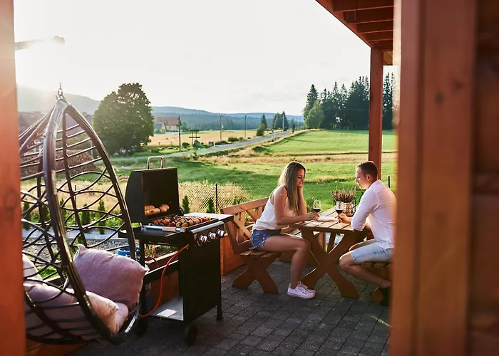 Osada Orlica Klimatyczne Z Widokiem Na Gory I Termalnym Sauna Jacuzzi 4 Km Od Zieleniec Arena *